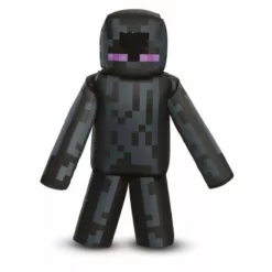 Disfraz De Enderman Hinchable De Minecraft Niños