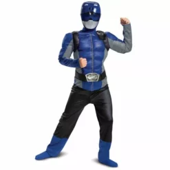 Disfraz Power Ranger Niño Azul