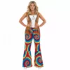 Disfraz Hippie Mujer Pantalón -Moda Halloween 5055305428078.main