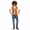 Chaleco Hippie Disfraz Para Hombres -Moda Halloween 5055305433676.main
