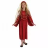 Disfraz Princesa Medieval Niña Tudor Rojo -Moda Halloween 5055305458242.main