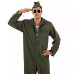 Disfraz Piloto Avión Para Hombres -Moda Halloween 5 0 5055305403952.pt01