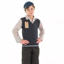 Disfraz De Época Niño Refugiado Segunda Guerra Mundial -Moda Halloween 5 0 5055305432167.pt01