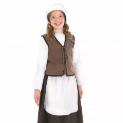 Disfraz Medieval Niña Cocinera -Moda Halloween 5 0 5055305432402.pt01
