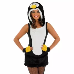 Disfraz Pingüino Adulto Mujer -Moda Halloween 5 0 5055305443330.pt01