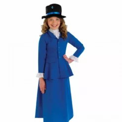 Disfraz De Niñera Victoriana Niña -Moda Halloween 5 0 5055305444979.pt01