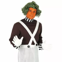 Disfraz Trabajador De La Fábrica De La Chocolate Hombre -Moda Halloween 5 0 5055305452301.pt01