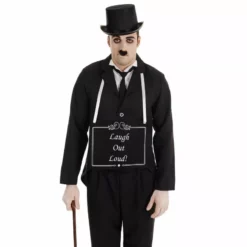 Disfraz De Charlie Chaplin Para Hombre -Moda Halloween 5 0 5055305469026.pt01