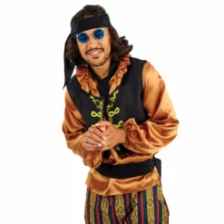 Disfraz Años 60 Leyenda De La Guitarra Hombre -Moda Halloween 5 0 5055305475072.pt01