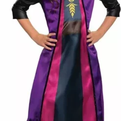 Disfraz Anna Frozen Niña Traje De Viaje