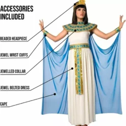Disfraz Cleopatra Mujer -Moda Halloween 71p6nhhr78l. ac sl1470