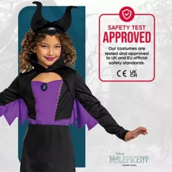 Kids Disney Maleficent Classic Costume -Moda Halloween 71rhitg8eyl. ac ux679