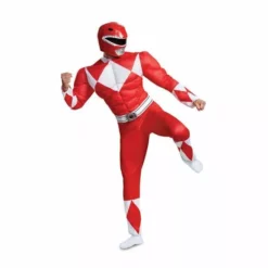 Disfraz Power Ranger Rojo Adulto