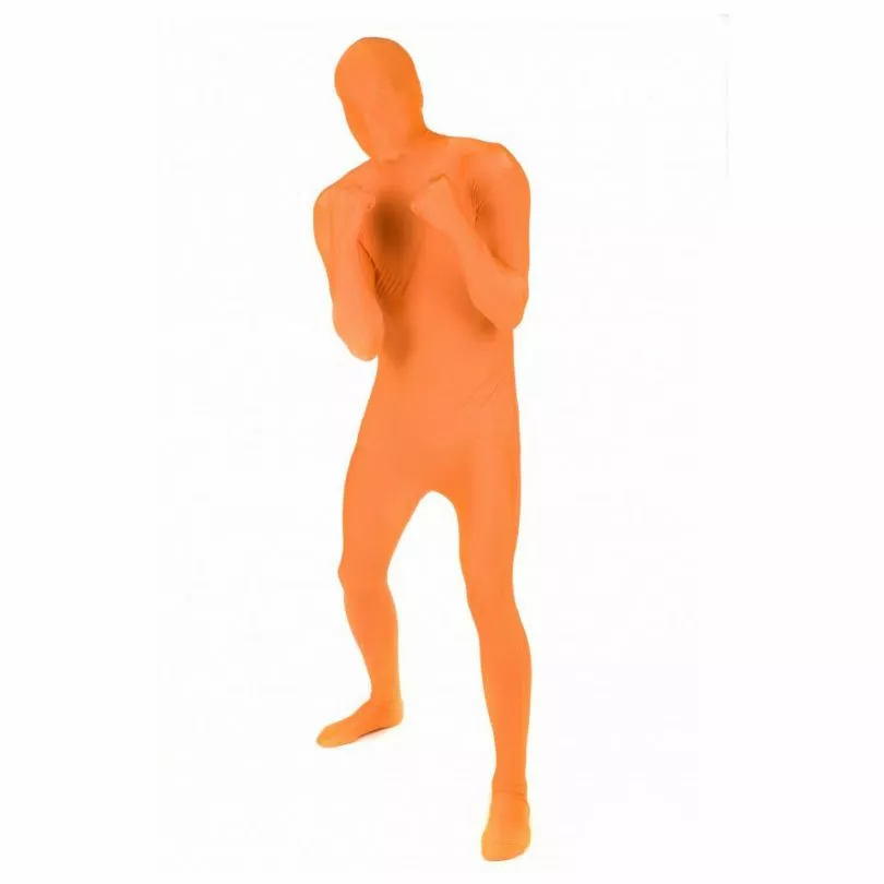 Disfraz De Morphsuit Naranja 3 Disfraz De Morphsuit Naranja