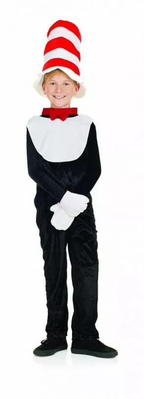 Disfraz Gato Niños Con Sombrero Mágico 3 Disfraz Gato Niños Con Sombrero Mágico