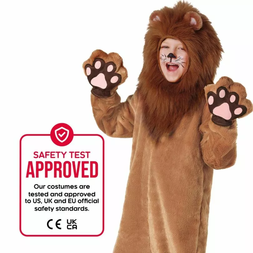Kids Lion Deluxe Costume 8 Kids Lion Deluxe Costume - Imagen 6