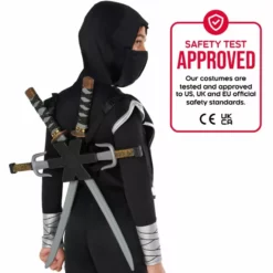 Kids Ninja Weapons Accessory Set -Moda Halloween 887513099505.pt03