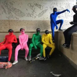 Disfraz De Morphsuit Rosa 9 Disfraz De Morphsuit Rosa -Moda Halloween 8 1 816804010080.pt02