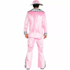 Disfraz De Chulo Rosa Años 70 -Moda Halloween 8 8 887513037538.pt01