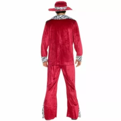 Disfraz De Chulo Borgoña Años 70 -Moda Halloween 8 8 887513037552.pt01