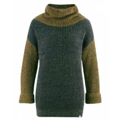 Big Turtleneck Sweater - Organic Women's Clothing Hempage