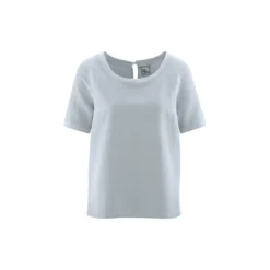 Hempage Blusa Seda Cáñamo Y Algodón Orgánico