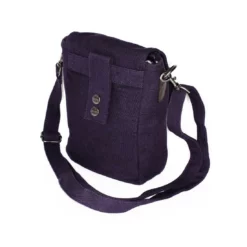 SATIVA Bolsa De Tela Cáñamo Y Hombre De Cuero