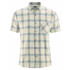 Hempage Camisa A Cuadros - Cáñamo