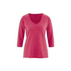 Hempage Camisa Tee Mangas Raglan 3/4 -Moda Halloween camisa tee mangas raglan 3 4 3