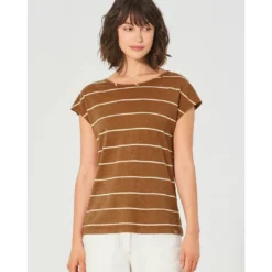 Hempage Camiseta A Rayas