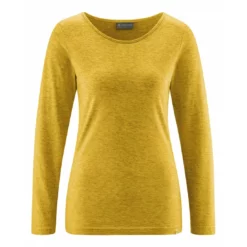 Hempage Camiseta De Manga Larga Yak