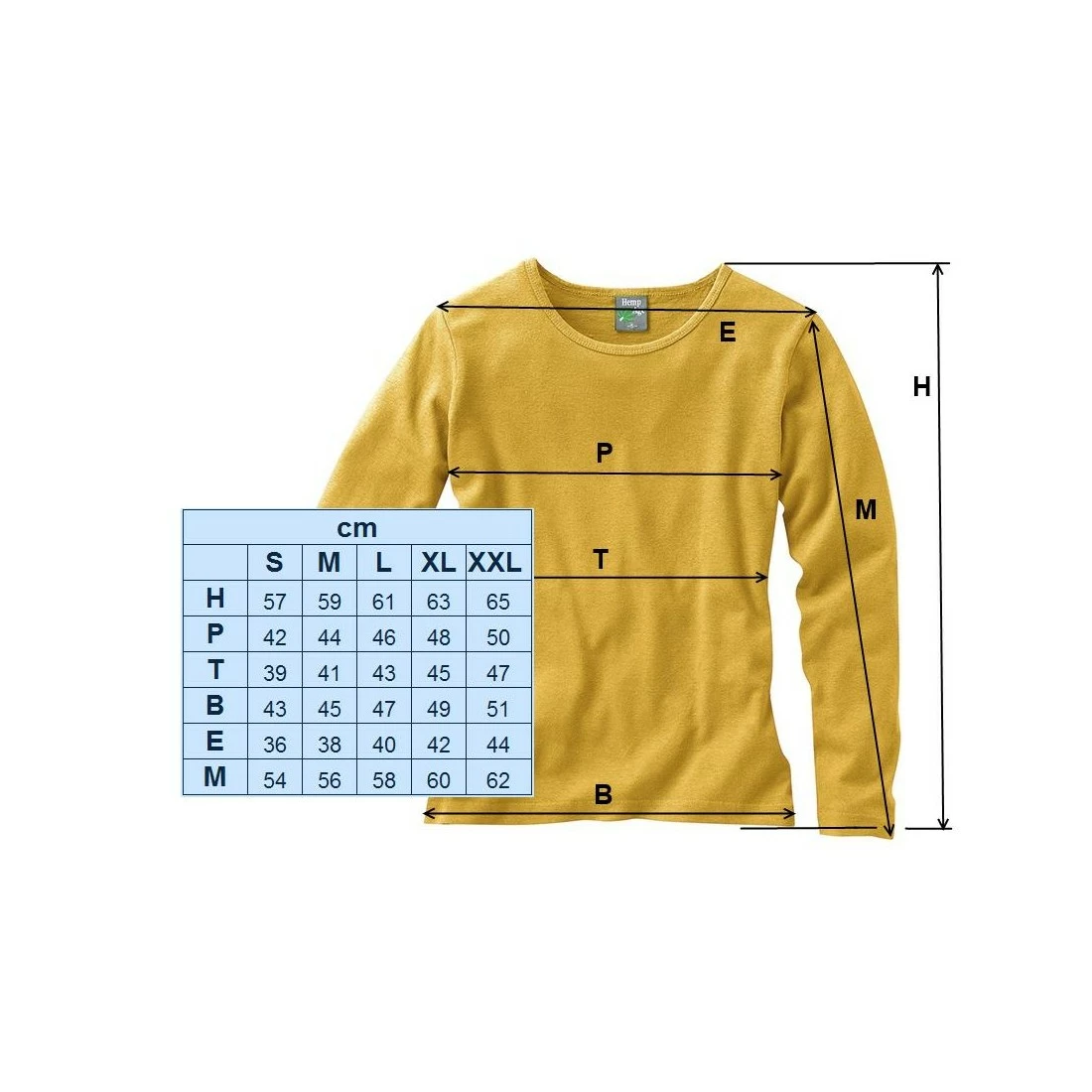 Hempage Camiseta Redonda Cáñamo Algodón Orgánico 4 Hempage Camiseta Redonda Cáñamo Algodón Orgánico - Imagen 2