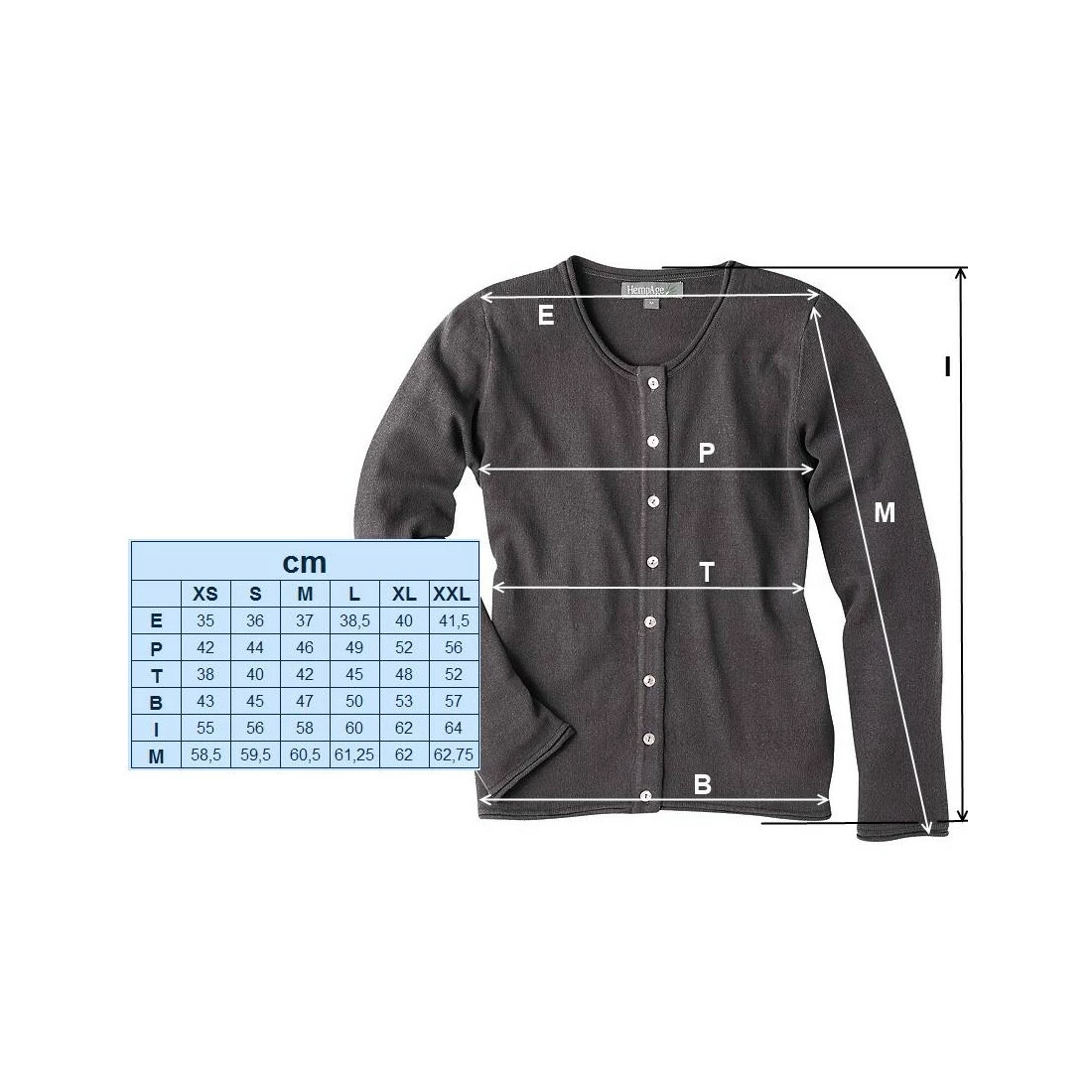 Hempage Cardigan Recicló Fibra Orgánica 4 Hempage Cardigan Recicló Fibra Orgánica - Imagen 2