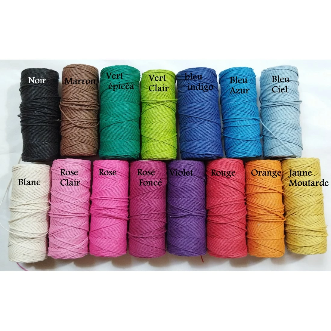 Naturellement Chanvre Color De La Cuerda 1 Mm Encerado - 90 M 4 Naturellement Chanvre Color De La Cuerda 1 Mm Encerado - 90 M - Imagen 2