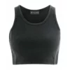 Hempage Crop Top De Deporte- Cáñamo 1 Hempage Crop Top De Deporte- Cáñamo -Moda Halloween crop top de deporte canamo