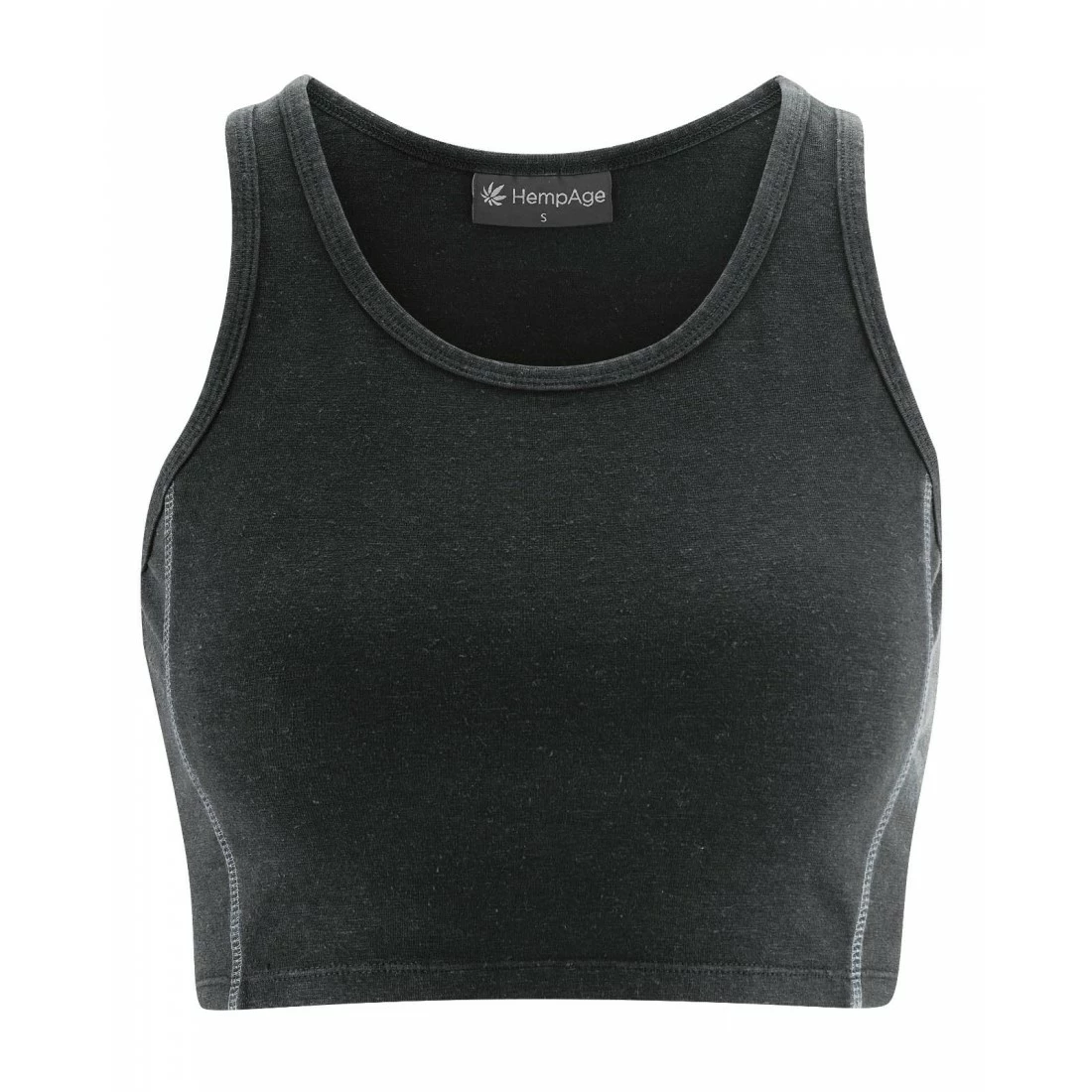 Hempage Crop Top De Deporte- Cáñamo 3 Hempage Crop Top De Deporte- Cáñamo