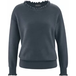 Hempage Cuello Y Muñecas Con Volantes