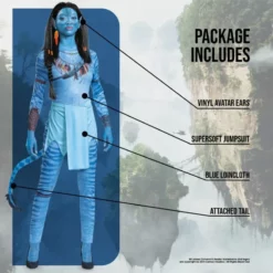 Disfraz De Neytiri De Avatar Para Mujeres -Moda Halloween dis129219 avatar neytiri adult 3