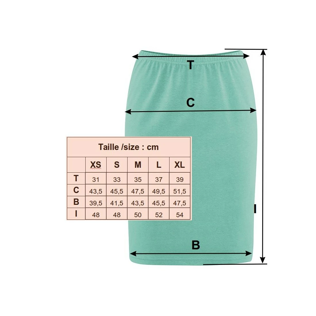 Hempage Falda De Cáñamo / Orgánica Algodón 4 Hempage Falda De Cáñamo / Orgánica Algodón - Imagen 2