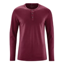 Hempage Henley Camiseta