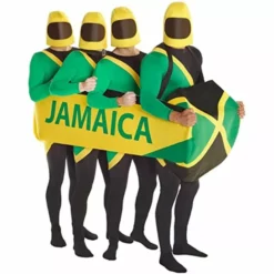 Disfraz Entero Adulto 13 Disfraz Entero Adulto -Moda Halloween jamaican bobsled morphsuit 5