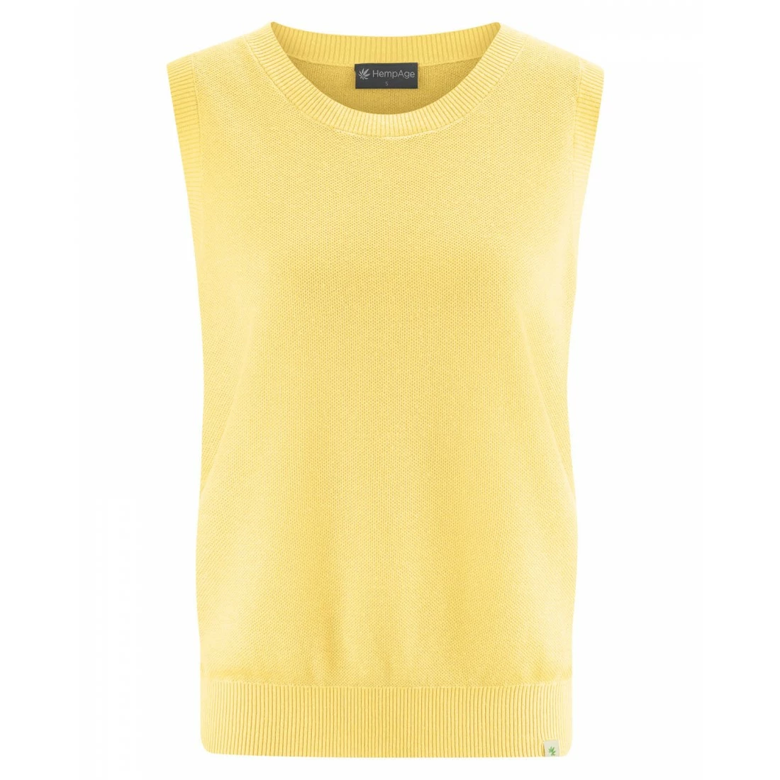 Hempage Jersey Sin Mangas / Cáñamo 8 Hempage Jersey Sin Mangas / Cáñamo - Imagen 6