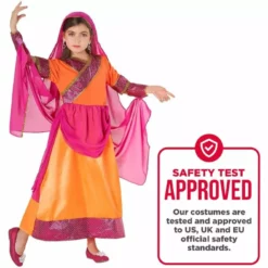 Disfraz Bollywood Niña -Moda Halloween kids bollywood costume 5