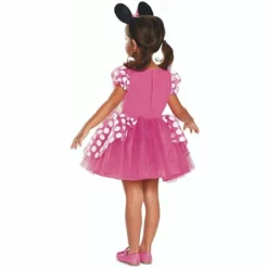 Disfraz Minnie Mouse Niña Rosa Deluxe