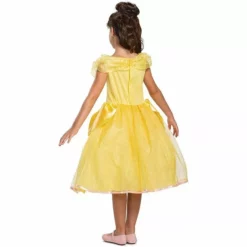 Disfraz Bella Y Bestia Niña Deluxe 11 Disfraz Bella Y Bestia Niña Deluxe -Moda Halloween kids disney belle deluxe costume 4