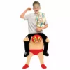 Disfraz De Lucha Libre Niño A Caballito -Moda Halloween kids wrestler piggyback costume