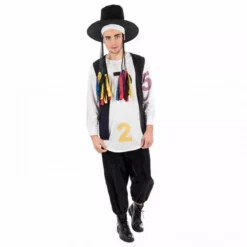 Disfraz De Estrella Del Pop De Los 80 Hombre -Moda Halloween m1 2 3 2395 1