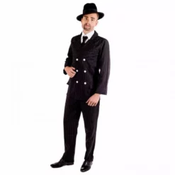 Disfraz Mafioso Hombre -Moda Halloween m1 2 4 2440