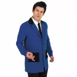 Disfraz Años 50 Moda Teddy Boy Para Hombres Azul -Moda Halloween m1 2 7 2791 1