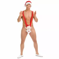 Santa Mankini Para Hombre